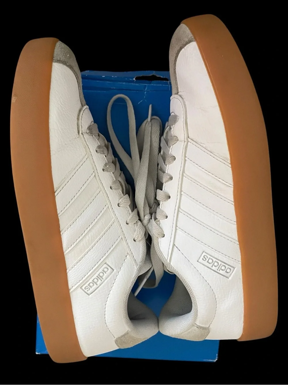 adidas VL Court 3.0 — White Gum